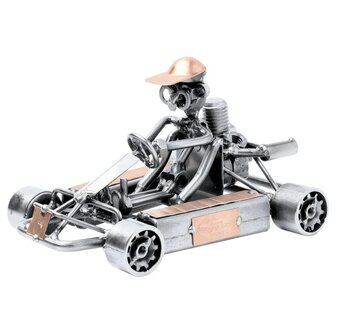 Kart coureur beeldje