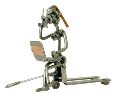 Magazijnmedewerkster beeldje