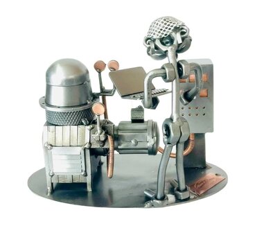 Technisch operator food beeldje