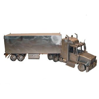 Vrachtwagen met oplegger (groot) beeldje