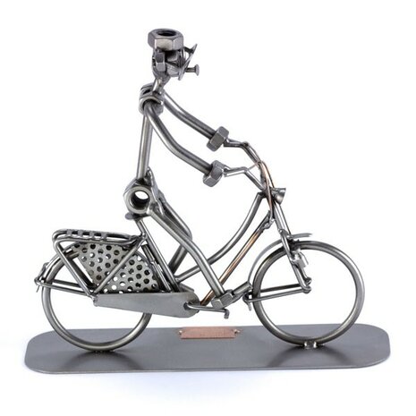 Hollandse fietser (man) beeldje
