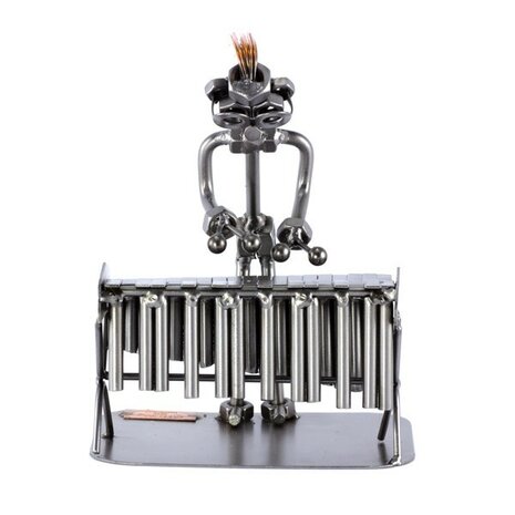 Marimba xylofoon speler beeldje