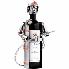 Brandweerman (2) wijnfleshouder